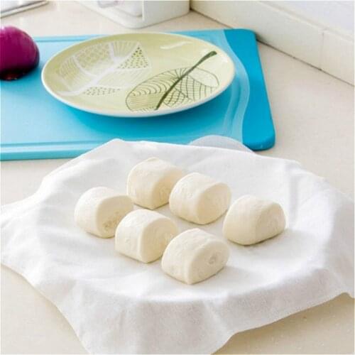 SUEF Household Cotton Non-stick steamer mat Round steamed cloth Steamed buns Filter cloth Kitchen supplies home Accessories tool