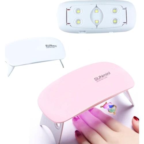 Mini 6 LED Nail UV Lamp Epoxy Resin Dryer Machine USB UV Epoxy Resin Tools DIy Curing Art Dryer Resin Jewelry Tools Components
