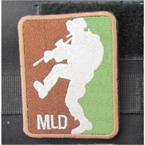 3D Embroidery Patches Magic Stickers Loops And Hook Break Into Houses Patches Cool Wind Forces Badge Patches Cloth Patch Badges