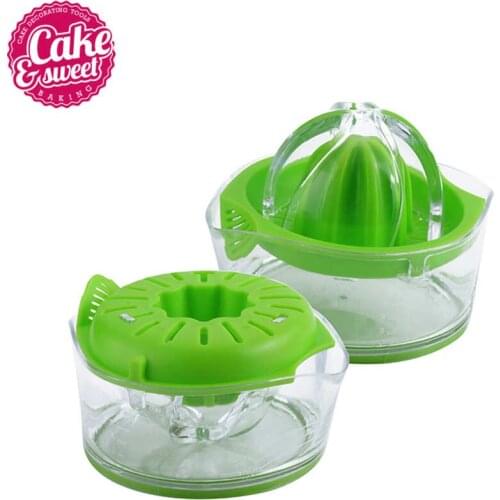 New Manual Juicer Handhold Orange Lemon Juice Maker with Scale Transparent Bottle Fruit Squeezer Press crushed ginger Tools