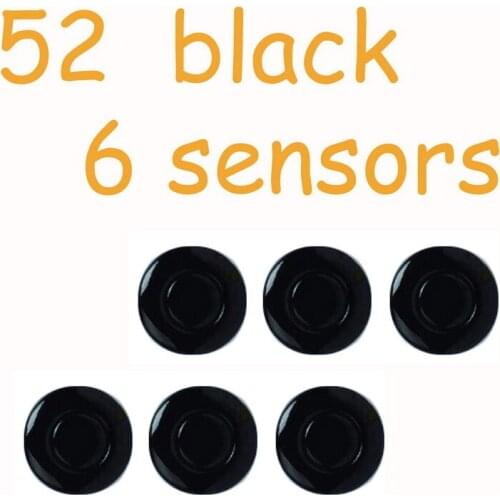 Car Parking Sensor 6 Sensors Monitor Auto Reverse Backup Radar Detector System Kit Indicator Probe DC12V 8 Colors available
