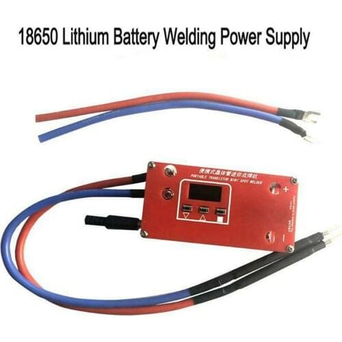 DIY Portable Crystal Valve Mini Spot Welding Machine 18650 Lithium Cell Welding Machine Controller Spot Welder Welding Machine