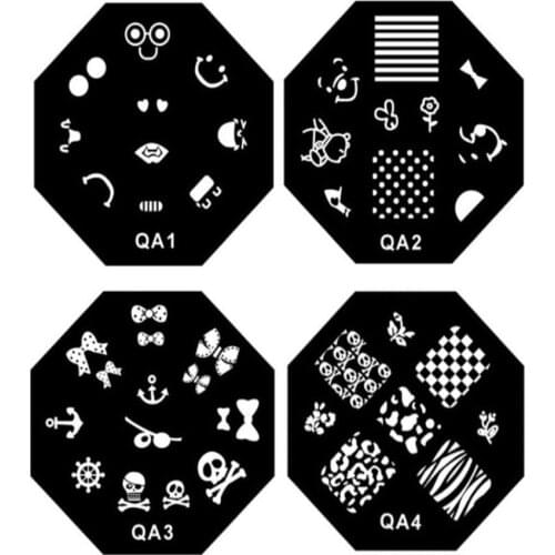 PURISS Stencils For Nail Design