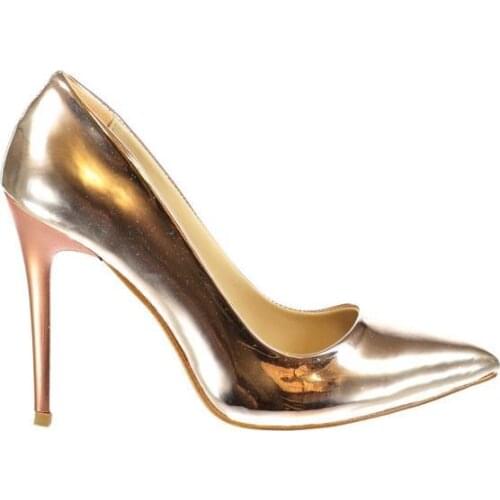 A1760-17 Pink Potin Women Heels Shoes A1760-17