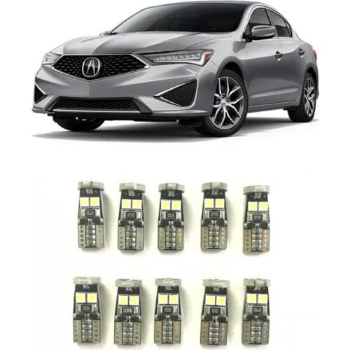 Canbus w5w Led interior lights For Acura ILX MDX NSX RDX RLX TLX integra legend rsx slx TL tsx zdx