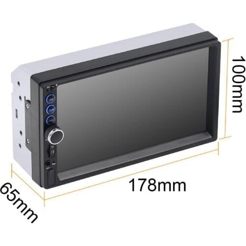 SWM-S6 7inch HD Auto MP5 Player Bluetooth Mirror Link Large Screen Card FM Radio CD Display for Vehicles Car Intelligent System