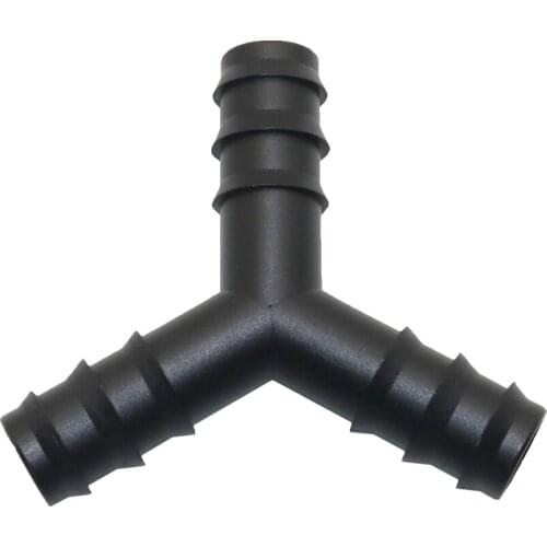 5Pcs 16mm Pipe 3-Way Equal Barbed Coupling For Inner Diameter 13mm Tube Home Improvement Hardware Water Pipe Fittings