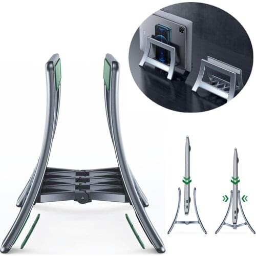 Vertical Laptop Stand for MacBook Air/Pro 16 13 15 iPad Pro 12.9 Xiaomi Dell Samsung Gravity Adjustable Desktop Holder