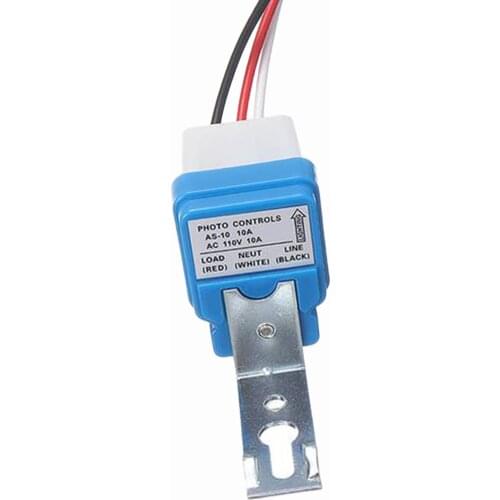 1pc Switch Photo Control Sensor Photoswitch Sensor Switch Waterproof Switch Controller Universal Lights Accessories