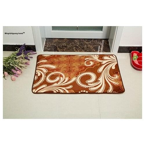 1PC Rectangular multi patterns Floor Carpets Computer Chair Cushion Yoga Coral velvet Mat Blanket Carpet 40cm X 60cm home OU 105