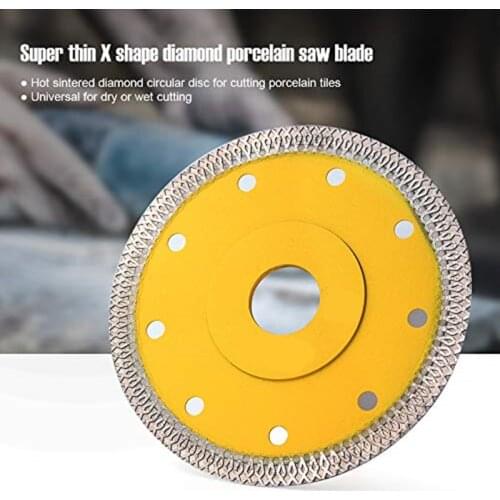 105/115/125mm Super Thin Diamond Saw Blade For Porcelain Tile Ceramic Dry Cutting Aggressive Disc Marble Granite Stone Saw Blade