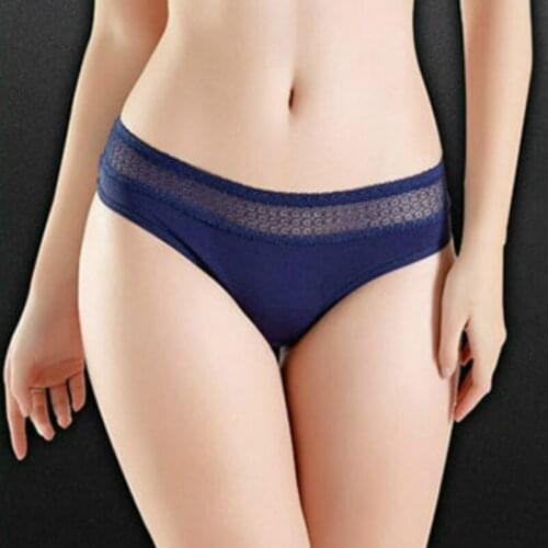 2020 Sexy Womens Lace Thong G-String Underwear Women Panties Lingerie Seamless Panty Intimates Hollow Out Briefs Femme Plu Size