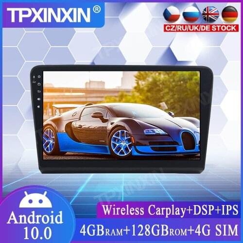 4+128G Android 10.0 For Volkswagen BORA 2012-2015 Car Multimedia Player GPS Navigation Head Unit Auto Radio Stereo Tape Recorder