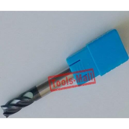 8mm D8*25*D8*75 4 Flutes HRC55 Flat Square End mills Milling cutters CNC Spiral Router bits carbide cutter CNC tools