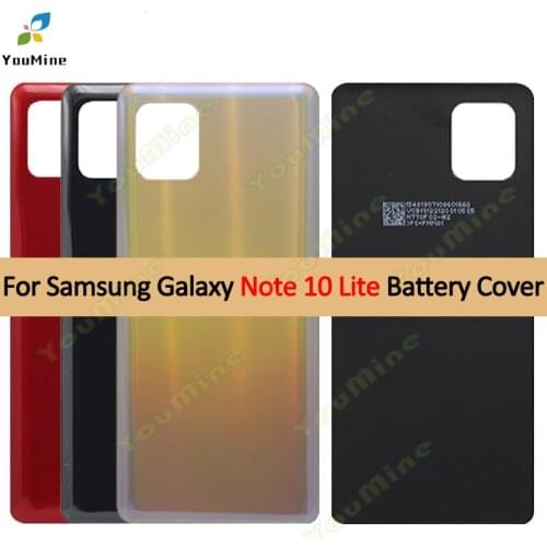 Battery For Samsung Galaxy Note 10 lite Back Battery Cover Rear Door Housing Case Cover For samsung Note 10 lite SM-N770F N770
