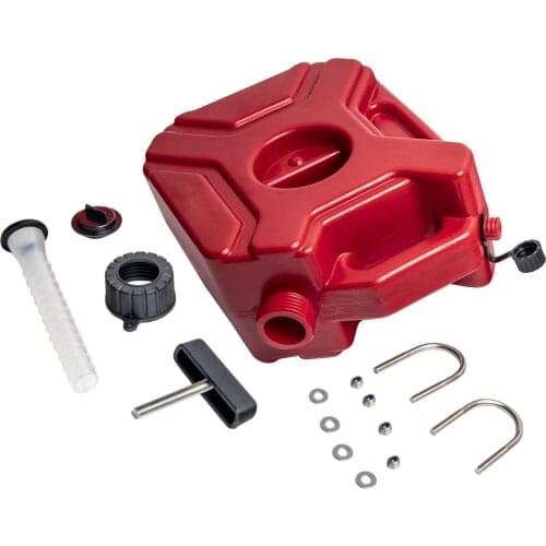 3L Petrol Gas Fuel Tank Square Plastic Gasoline Cans for Motorcycle Motor Bike Dropshipping