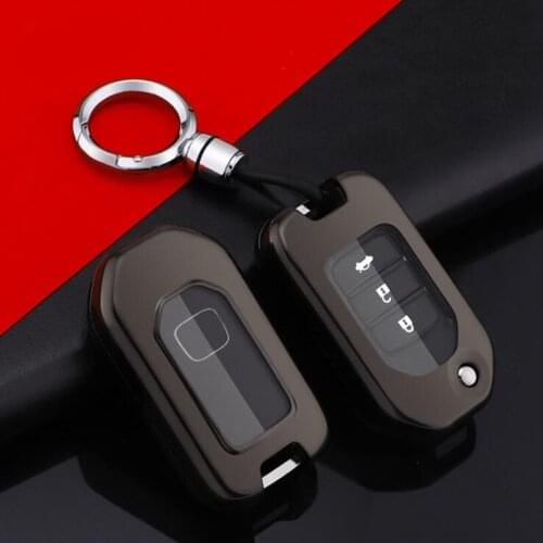 PC +TPU Covers for Car Keys for Honda Civic Accord City CR-V Jazz XR-V Vezel HR-V FRV Crider Odyssey for Honda Key Case Cover