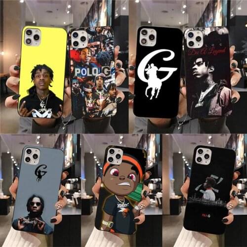 American Rapper Polo G PoloG Phone Case For iphone 12 11 Pro Max Mini XS Max 8 7 6 6S Plus X 5S SE 2020 XR cover