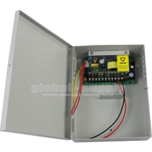 DIYSECUR 12V5A UPS Power Supply / UPS Box Backup Power Adapter for Access Control System