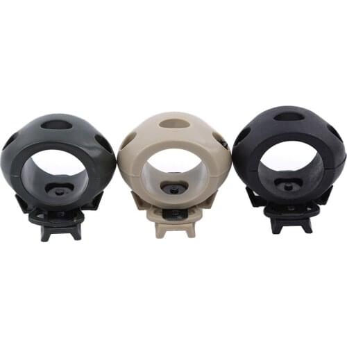 Hot Sale 30mm Helmet Special Lighting Flashlight Support Tactical Helmet Clamp Adaptor Outdoor Sports Cycling Headlight Holder