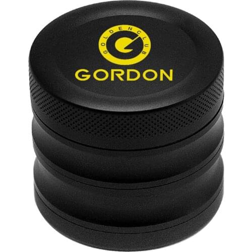 Gordon Aircraft Aluminum Herb Grinder Crusher 56mm Cool Spice Tobacco Grinder Elegant Mellow Solid Textured Accept Custom Logo