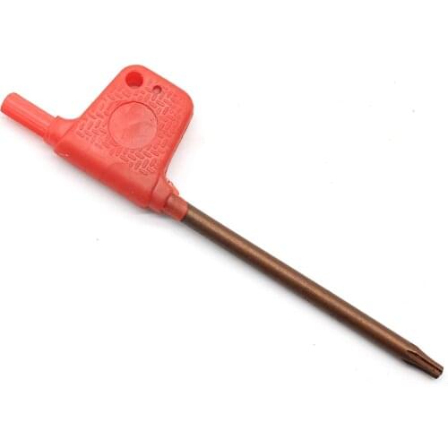 Red flag wrench T9 CNC standard Torx tool holder Torx screw wrench Tools Holder Accessories Lathe accessory tool