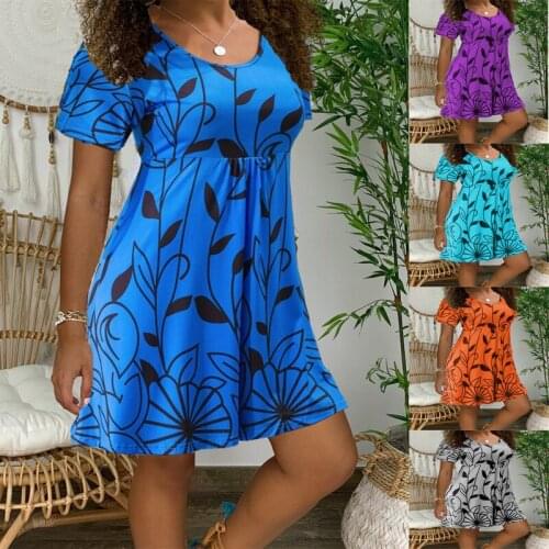 KEQPAYC Summer Dresses With Print