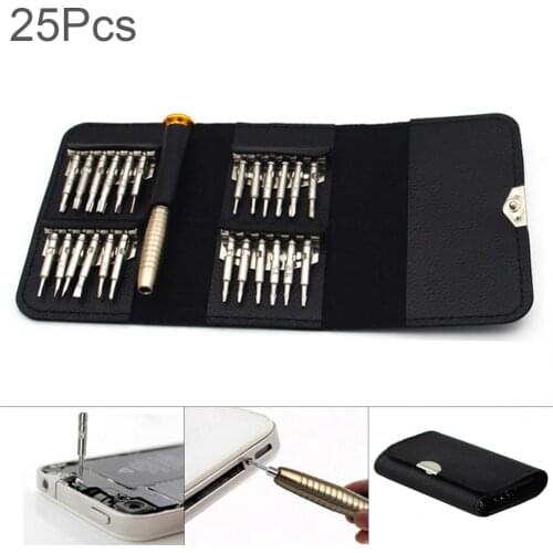 25 In 1 Multifunctional Opening Repair Tool Set Cell Phone Repair Tools Precision Screwdriver for Phones Tablet PC DIY Kit