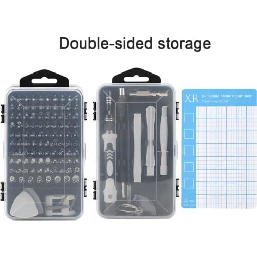 119 in 1 Screwdriver Set CRV Magnetic Bits Kit DIY Dismountable Screw Driver Set Mini Tool Case for Phone Home Repair Computer