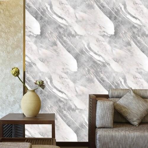 New Waterproof Marble Wallpaper Self Adhesive Vinyl Modern Cabinet Kitchen Improved Furniture Decoration Sticker Contact Paper