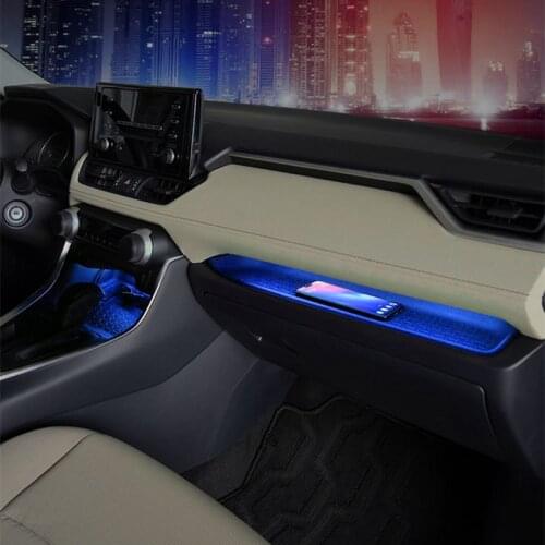 For Toyota RAV4 2020 Instrument Dashboard Panel Trim Atmosphere Light For Toyota RAV4 Car Side Driver Instrument Lamp Strip