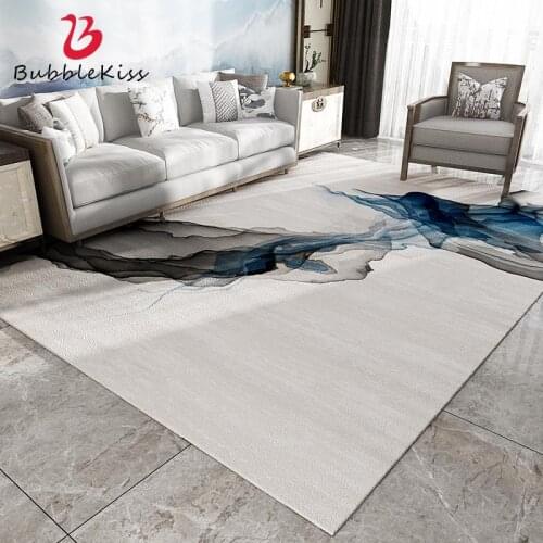 Bubble Kiss 2020 Chinese Style Soft Abstract Pattern Carpets for Living Room Large Size Thickened Area Rug Customize Floor Mats