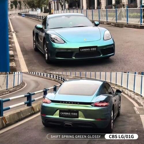 Low Price Green Matte Car Body PVC Protective Film Air Bubble Free Sticker 1.52*18m For Ful All Type Car