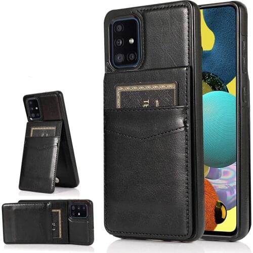 Phone Case for Samsung Galaxy A71 5G Credit Card Holder Wallet Cover Stand Leather Cell Glaxay A 71 G5 Gaxaly 71A S71 Cases Men