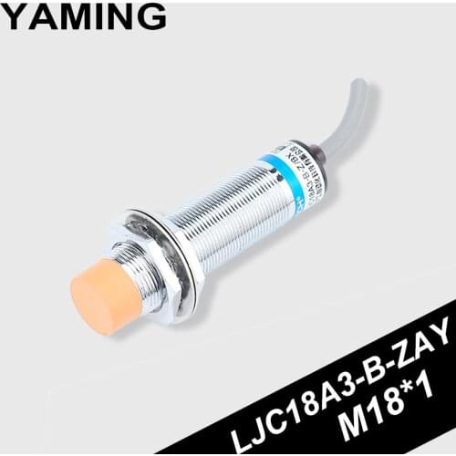 Capacitance Type Proximity Switch 10mm Distance LJC18A3-B-Z/AY DC Three-wire PNP/NPN NO/NC Metal Sensor Copper 24V