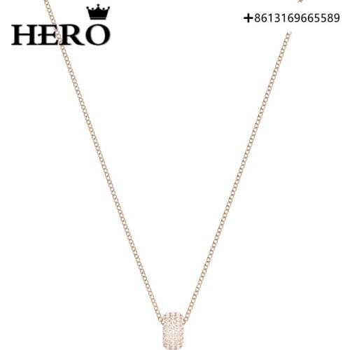 HERO High Quality Original Copy 1:1SWA Bear Necklace Logo Gift Preferred Free Package Manufacturers Wholesale