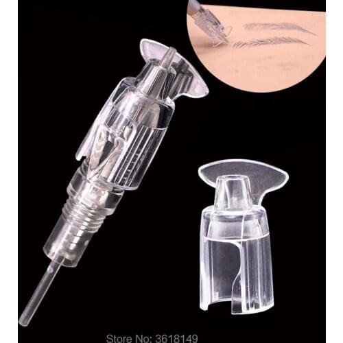Bayonet Tattoo Cartridge Needles Stabilizer for Nano Brows PMU Embroidery Needle Balancer for Eyebrow Micro Strokes