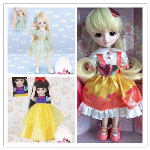 1/6 30cm bjd sd dolls cheap doll/bjd doll diy doll 30CM high quality gift doll baby reborn girl blyth without box
