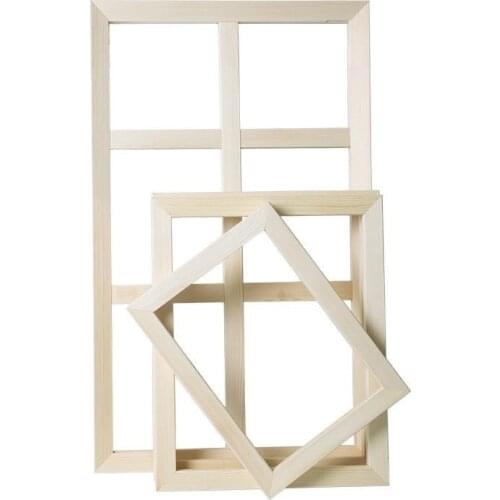 60cm square quadrate Wood frame for canvas oil painting Wood frame for canvas oil painting nature DIY frame picture inner frame
