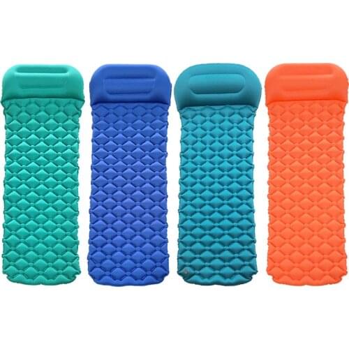 New ultra light air bag inflatable Beach cushion outdoor tent sleeping pad single thick pad camping mat