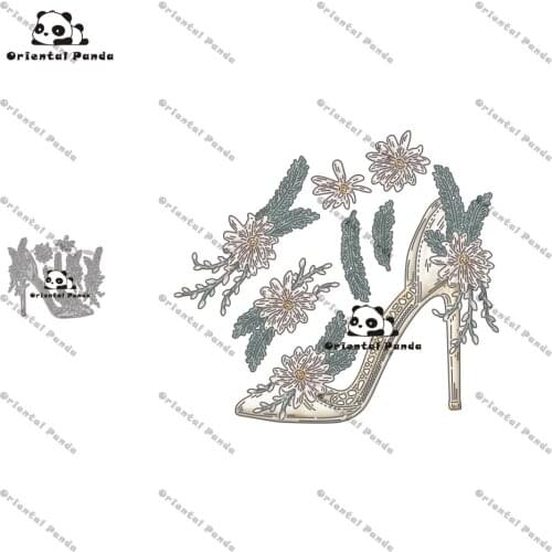 New Dies 2020 Flower shoes Metal Cutting Dies diy Dies photo album cutting dies Scrapbooking Stencil Die Cuts Card Making