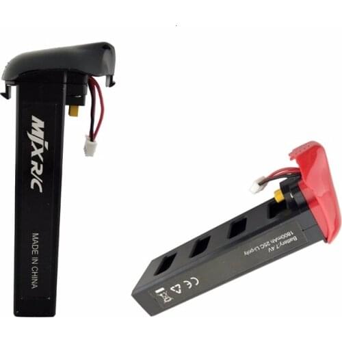 Original Battery for MJX Bugs 2 B2W B2C Battery 7.4V 1800mah 25C Li-po Battery For MJX B2W rc quadcopter drone spare parts 1PCS