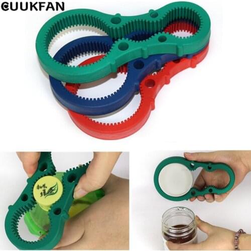 Jar Opener Twist Bottle Opener Jar Gripper Can Openers Wine Beer Lid Claw Non-slip Beer Bottle Opener