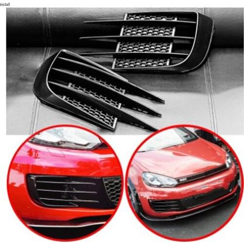 Very suitable for Volkswagen Golf 6 MK6 VI GTI R R20 fog lamp shade front fog lamp shade wind knife cover trim