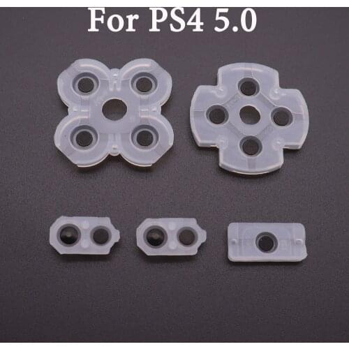 TingDong Conductive Rubber Pads For JDS 050 055 5.0 JDM055 JDM050 PS4 Controller Dualshock 4 Buttons Contact Rubber