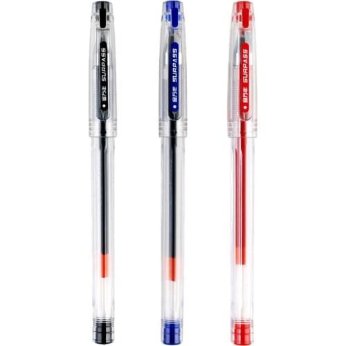 KNOW 0.3/0.38/0.5/0.7/1.0mm Gel/Neutral Pen Refills Black/Red/Blue Ink Pens Replacement Signature Pens School Office Papelaria