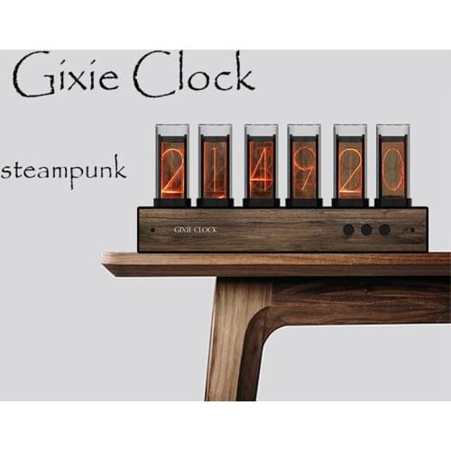 Glow tube clock Glow clock Quasi-glow tube clock Creative digital clock Gixie clock