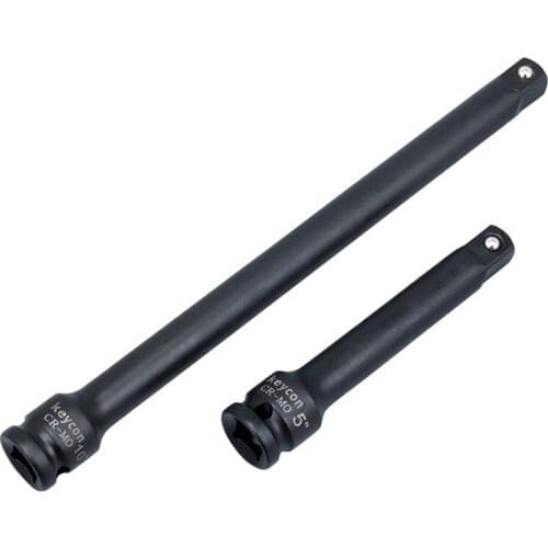 1/2" 12.5mm 125&250mm CR-MO Pneumatic Drive Socket Extension Bar High Quality Black Extension Rod Hand Tool Auto Repair Tools