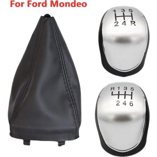 For Ford Mondeo Mk4 IV 4 2007 2008 2009 2010 2011 2012 2013 2014 Car Gear Shift Knob Boot Cover Stick Lever Gaiter Collars