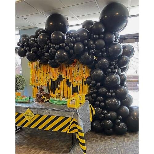 Gold white Black Metal Latex Balloons Wedding Decorations Matte Helium Globos Birthday Party Decoration Adult